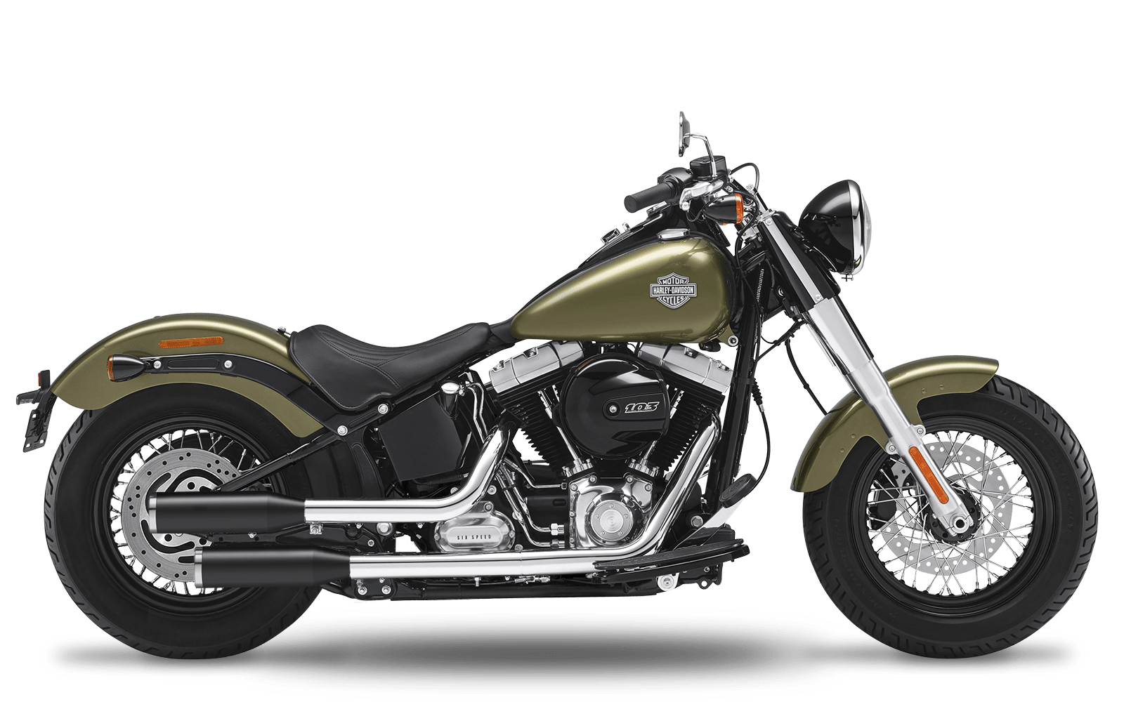 2012-2016 Harley-Davidson Slim - Slipons