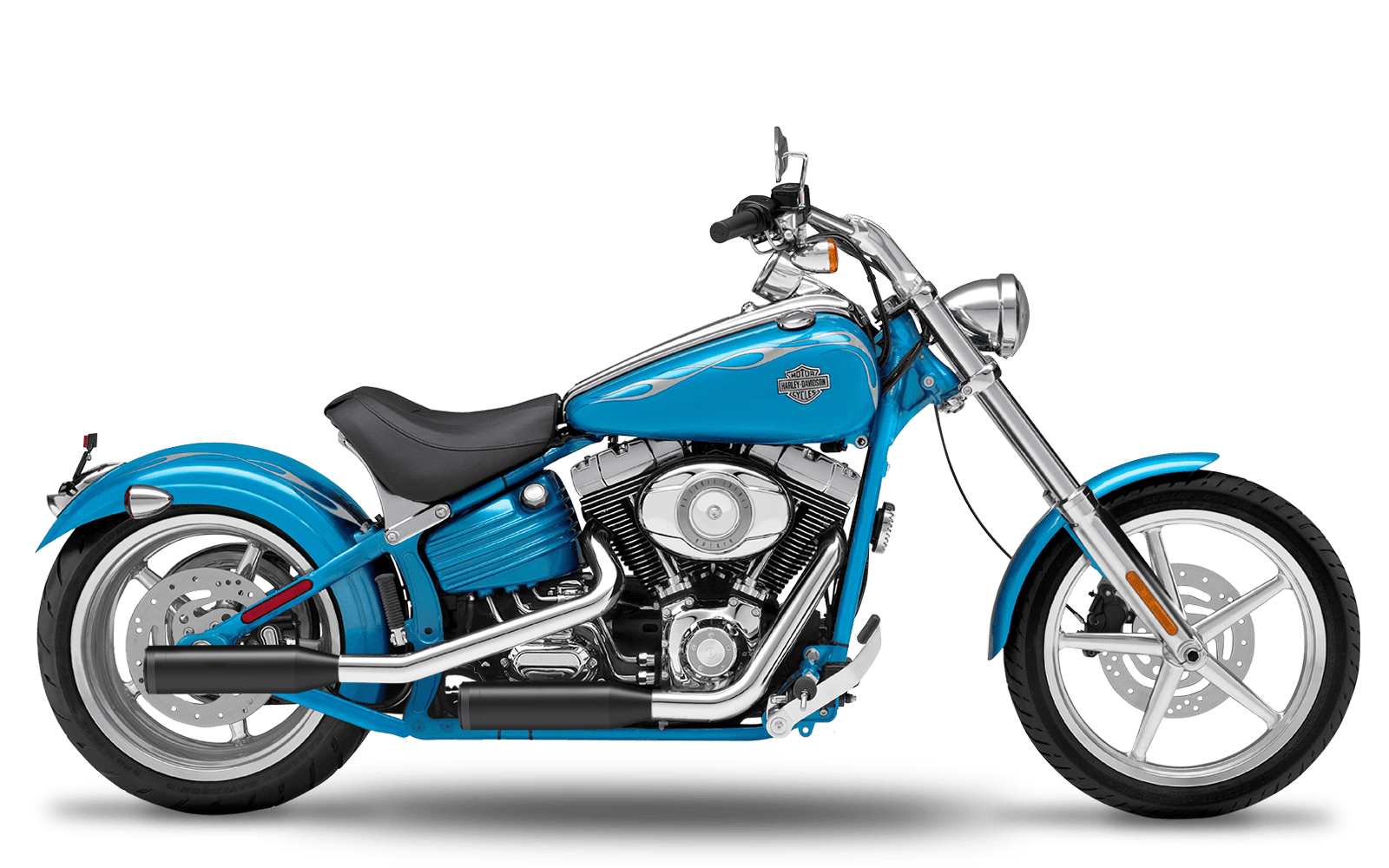 2007-2011 Harley-Davidson Rocker - Slipons