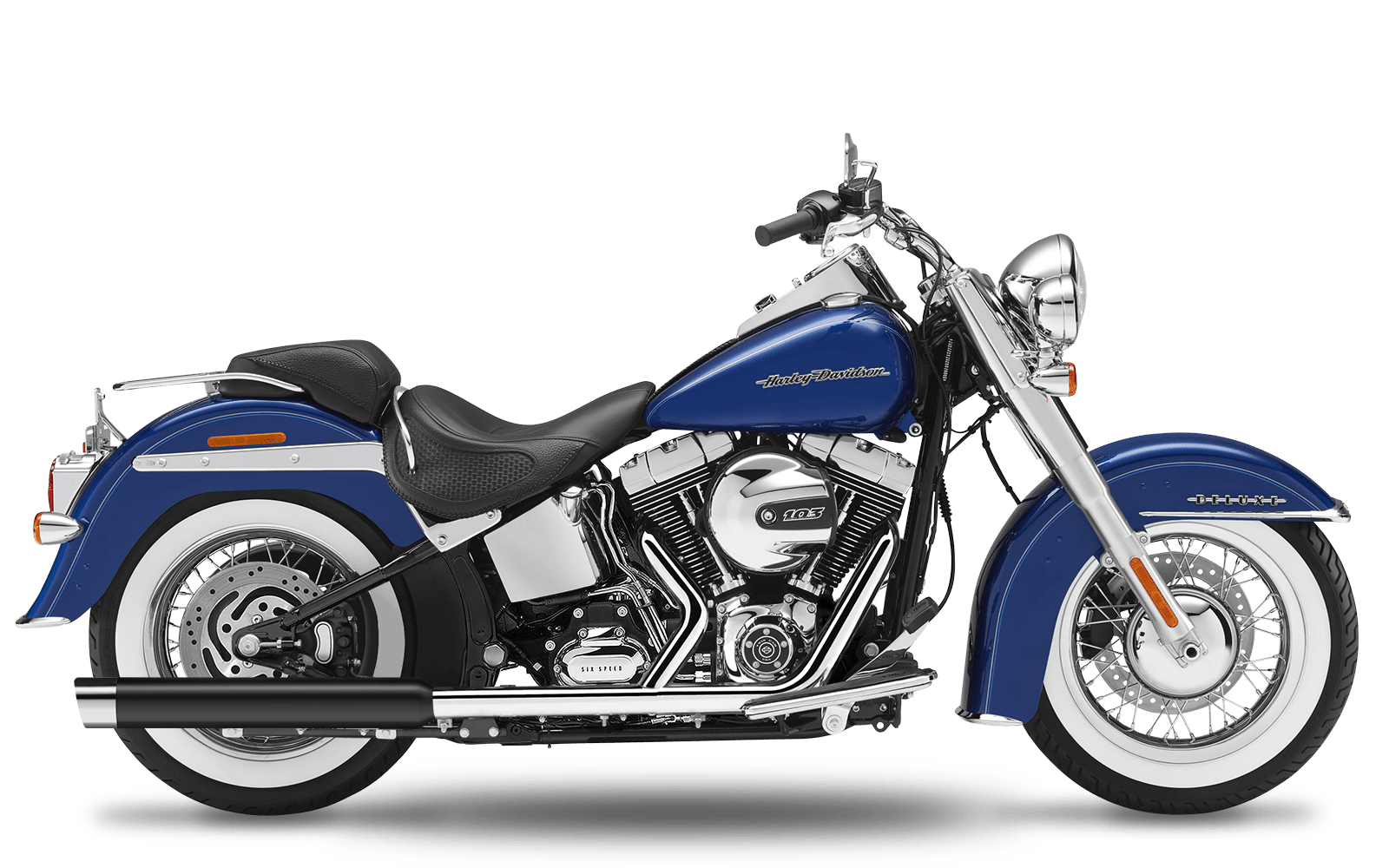 2007-2013 Harley-Davidson Blackline - Slipons