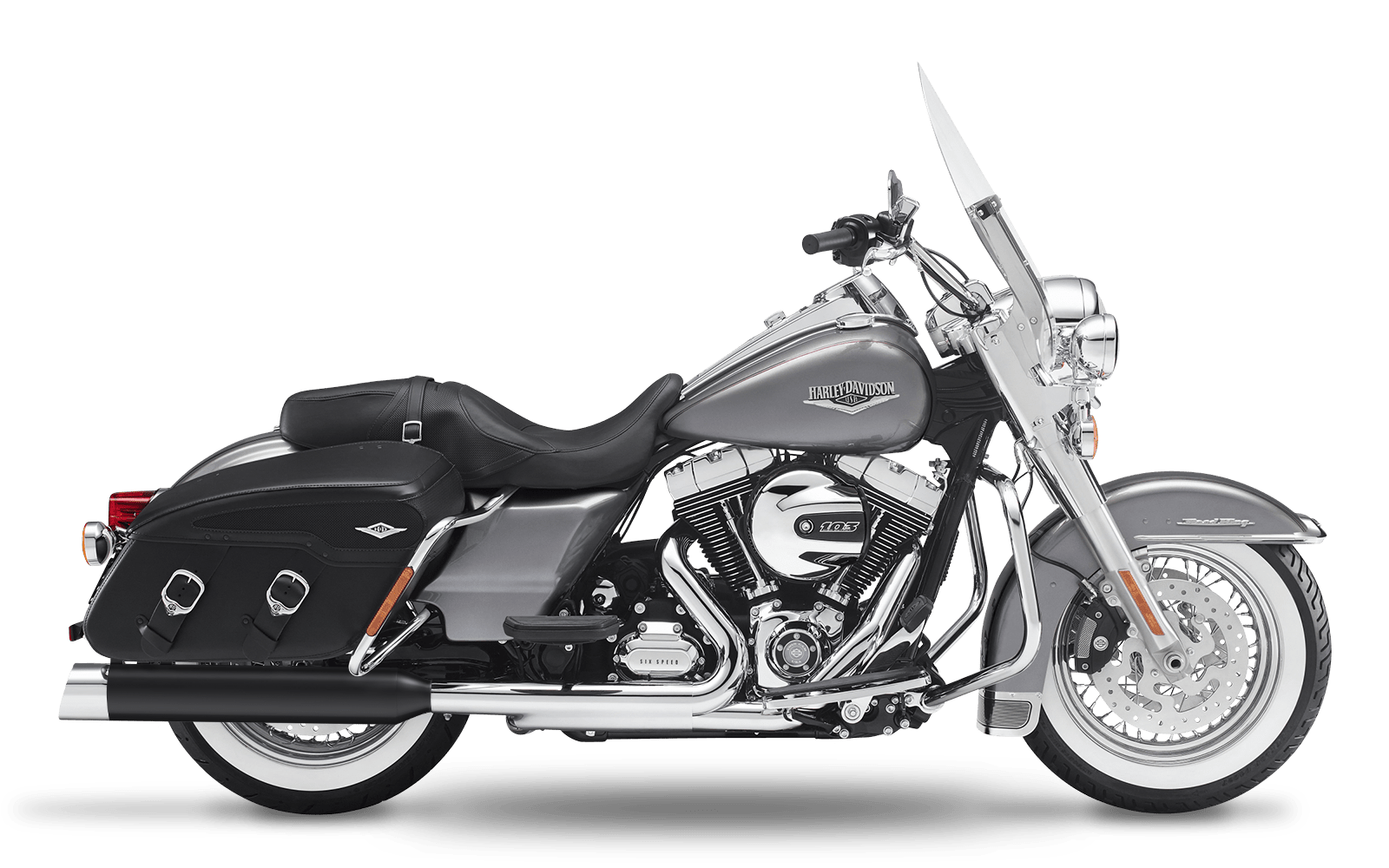 2007-2008 Harley-Davidson Road King Custom - Slipons