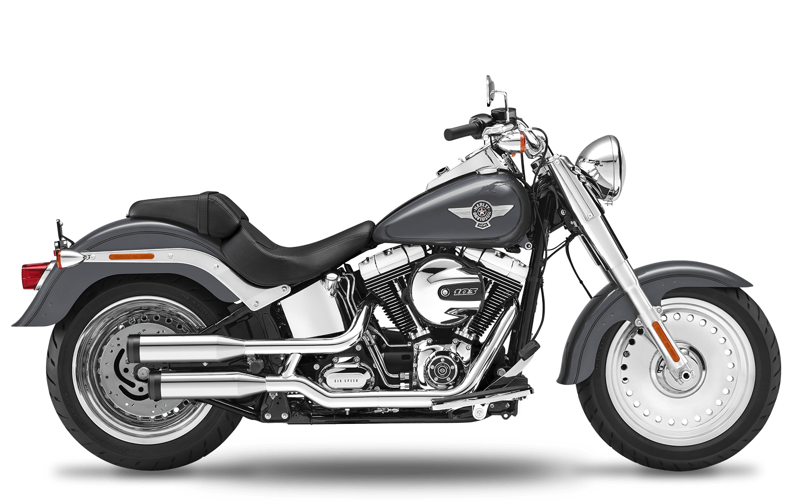 2012-2016 Harley-Davidson Fat Boy - Slipons