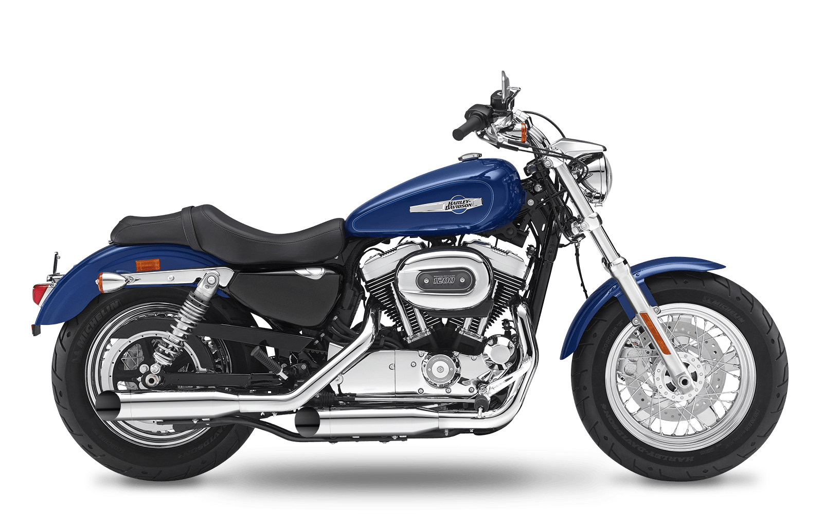 2014-2016 Harley-Davidson 1200 Custom - Slipons