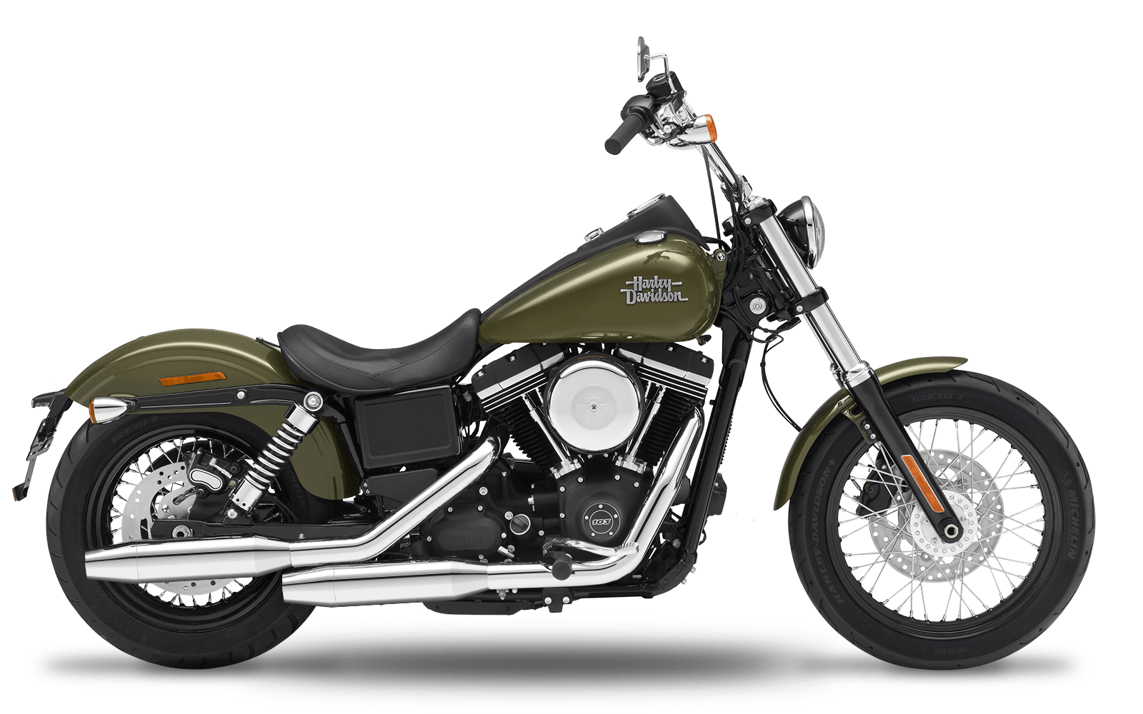 2014-2016 Harley-Davidson Street Bob - Slipons