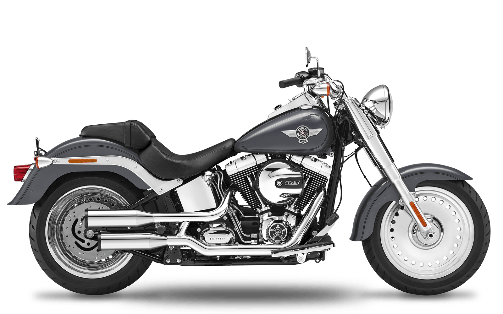 2012-2016 Harley-Davidson Fat Boy - Slipons