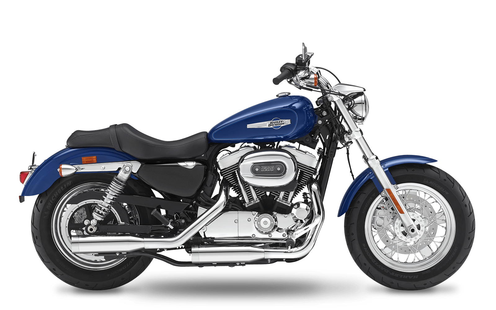 2014-2016 Harley-Davidson 1200 Custom - Slipons