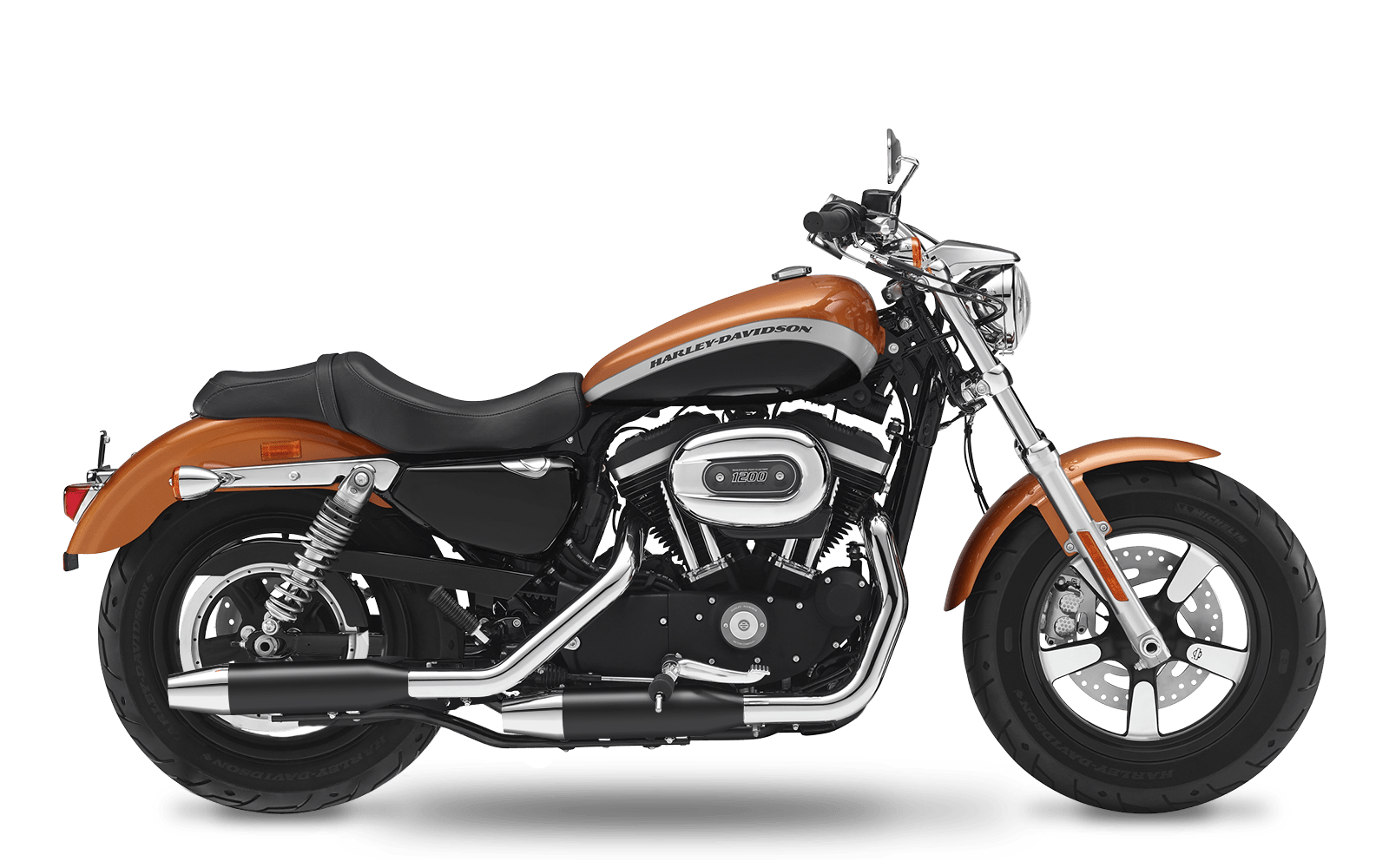 2007-2013 Harley-Davidson 1200 Custom - Slipons