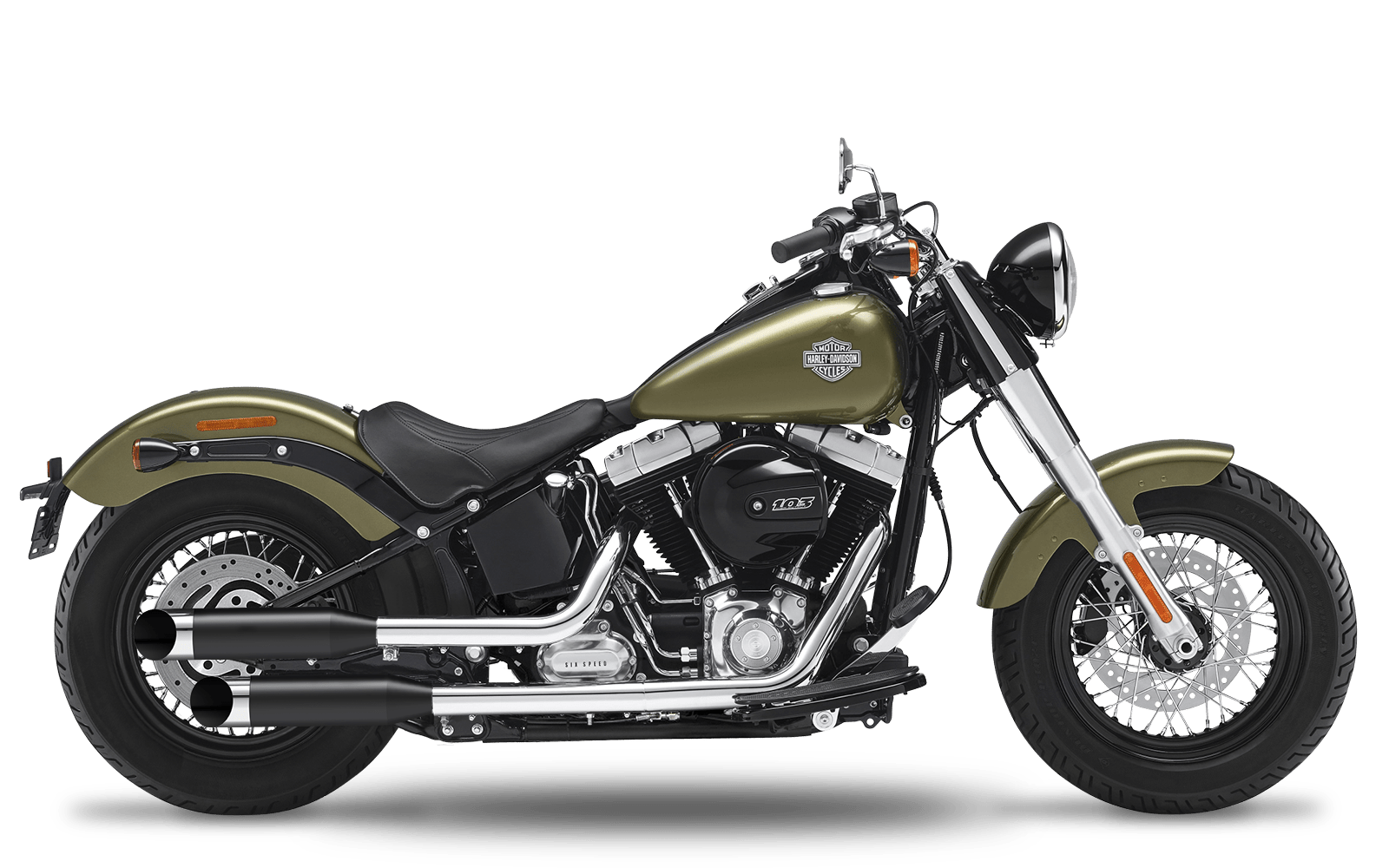 2012-2016 Harley-Davidson Slim - Slipons