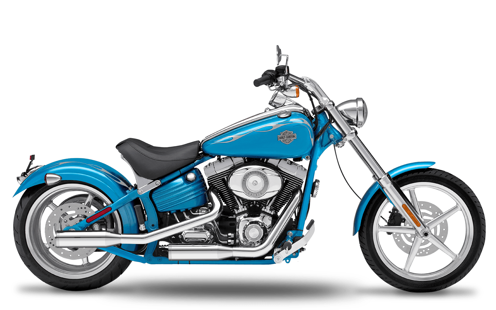 2007-2011 Harley-Davidson Rocker C - Slipons