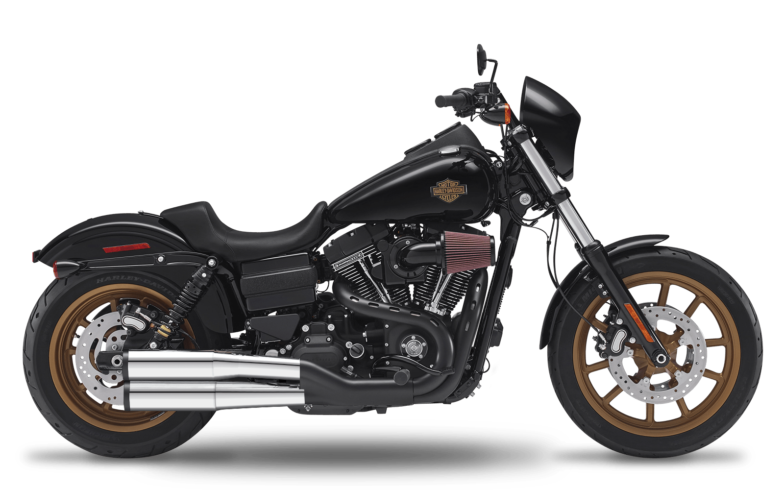 A - 2016-2017 Harley-Davidson Low Rider S - Slipons