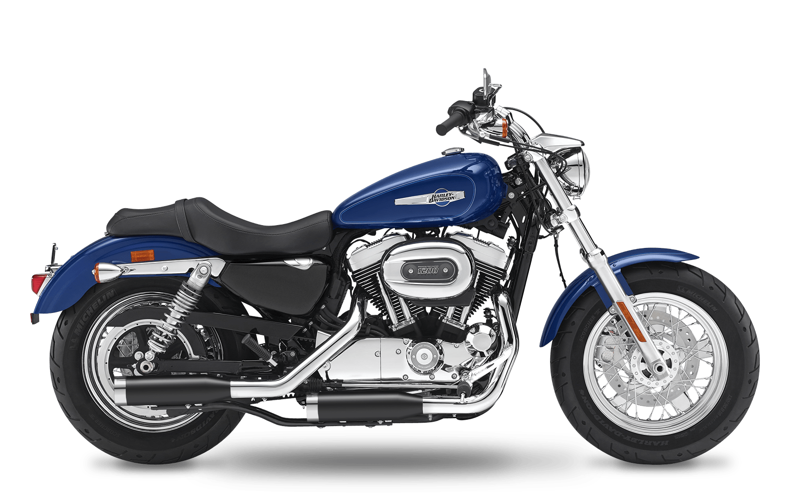 2014-2016 Harley-Davidson 1200 Custom - Slipons