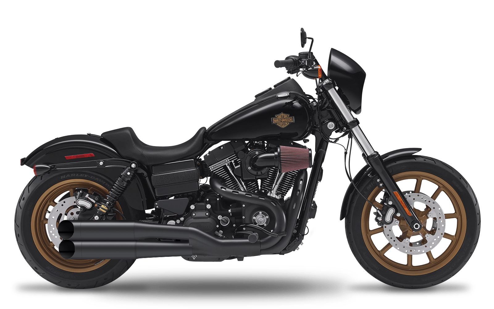 A - 2016-2017 Harley-Davidson Low Rider S - Slipons
