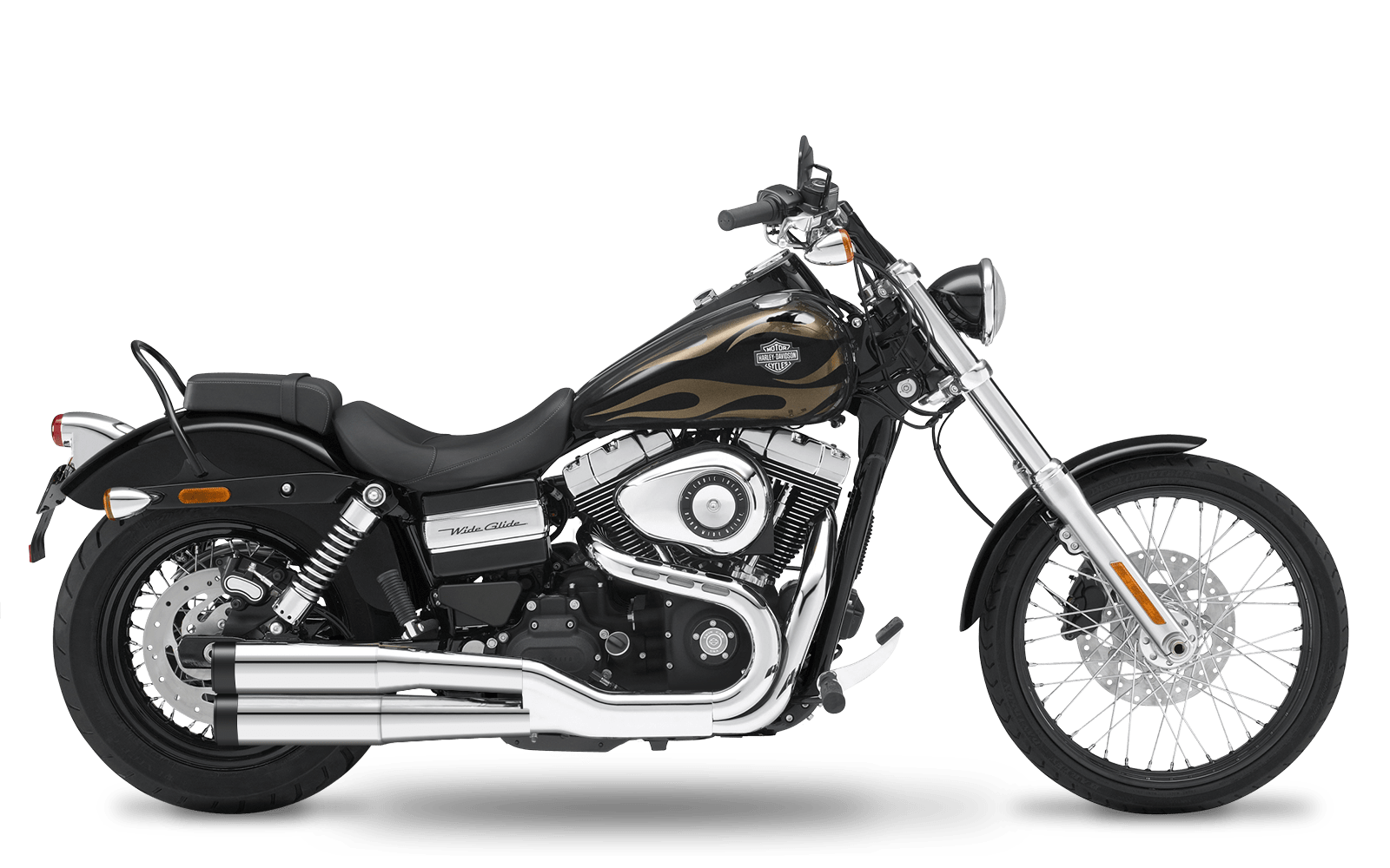 2010-2012 Harley-Davidson Wide Glide - Slipons