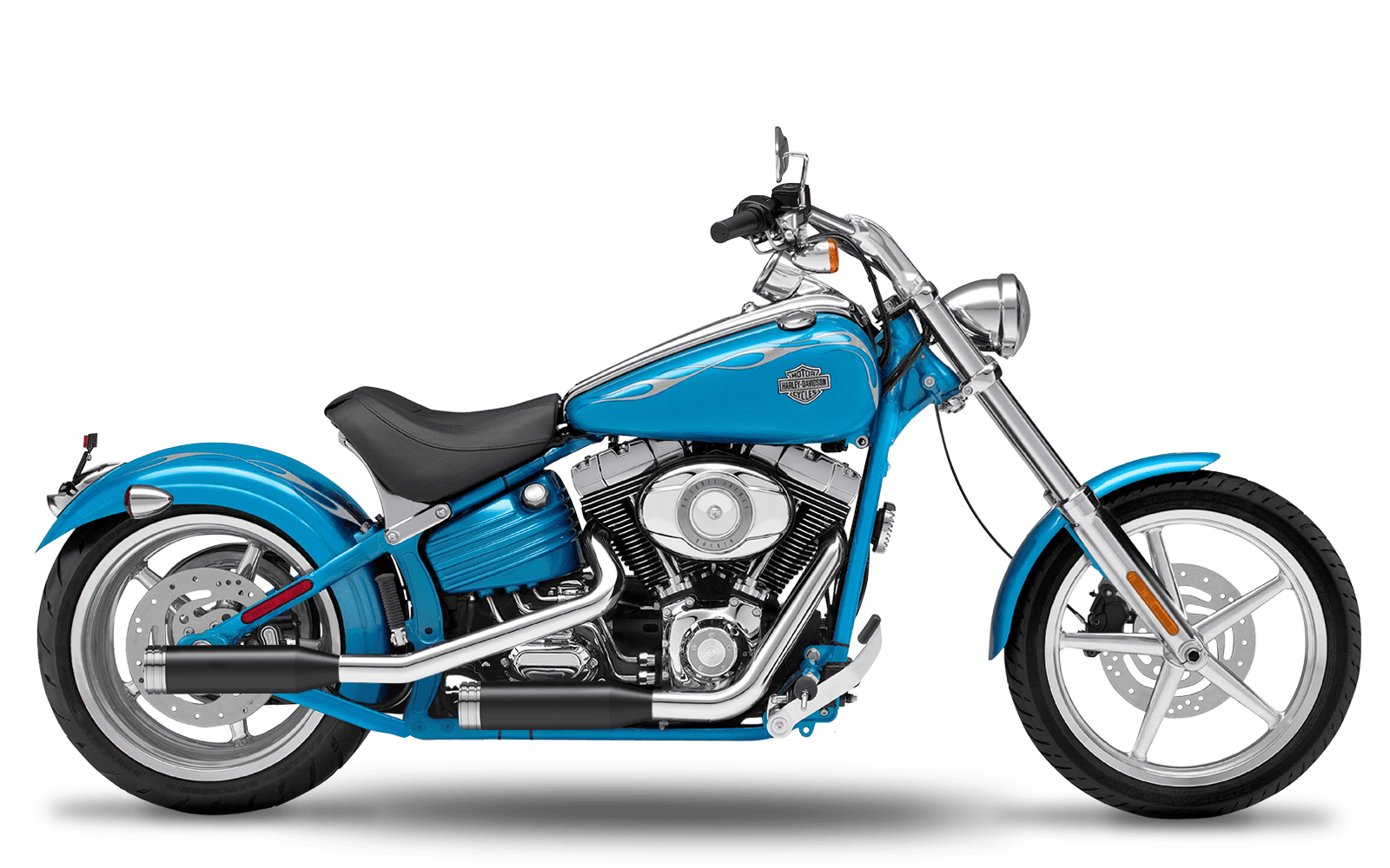 2007-2011 Harley-Davidson Rocker - Slipons