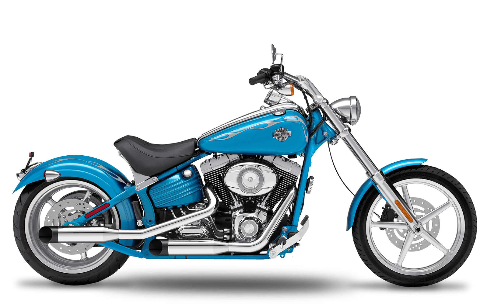 2007-2011 Harley-Davidson Rocker - Slipons