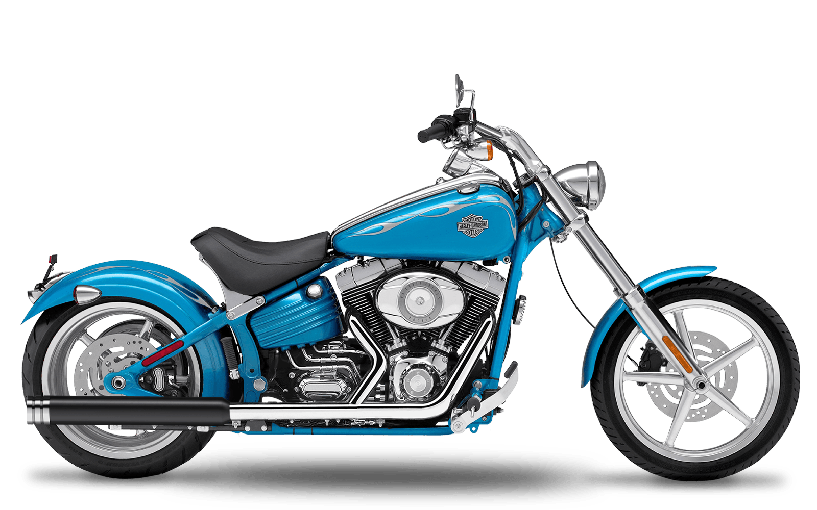 2007-2011 Harley-Davidson Rocker - Slipons