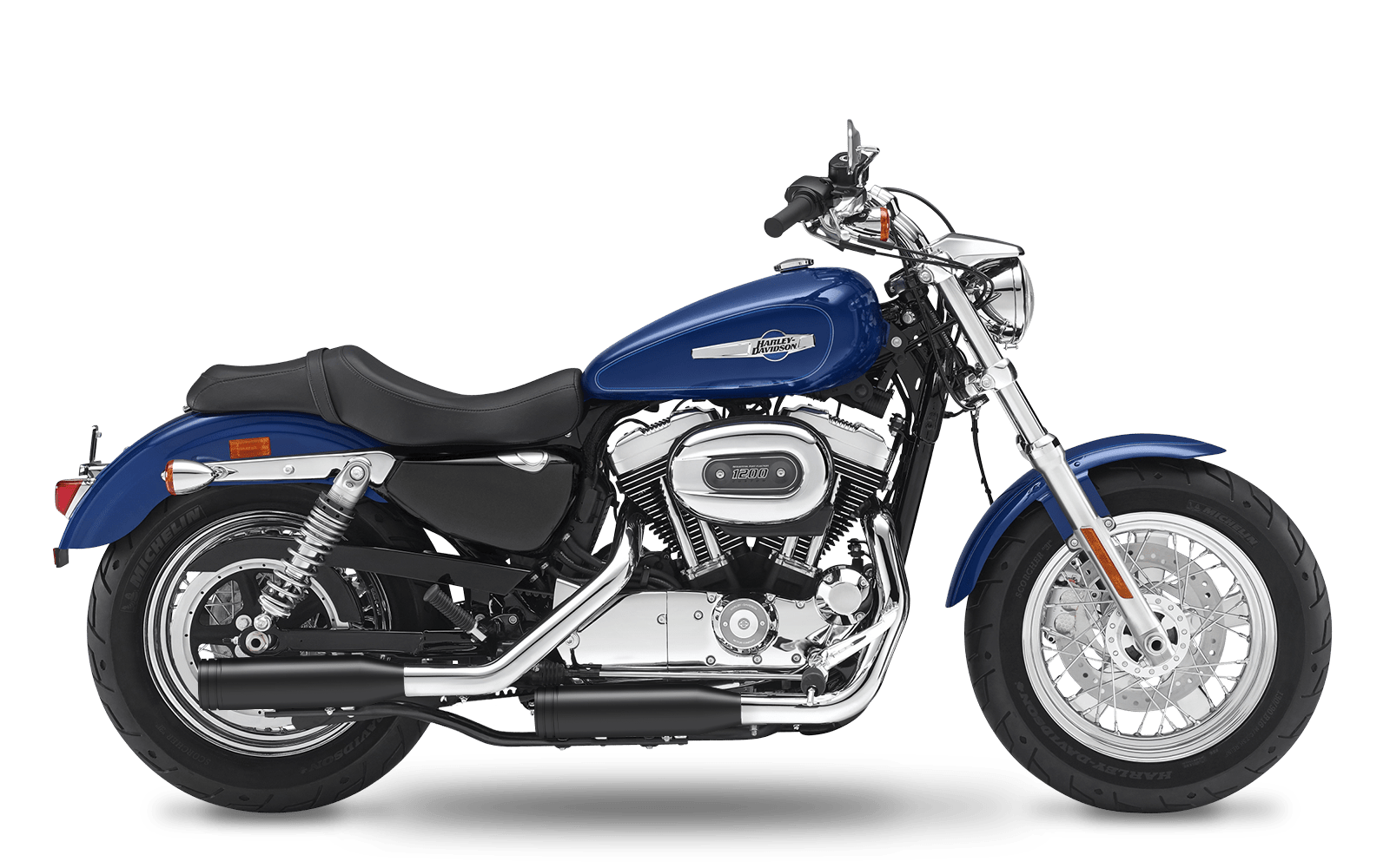 2014-2016 Harley-Davidson 1200 Custom - Slipons
