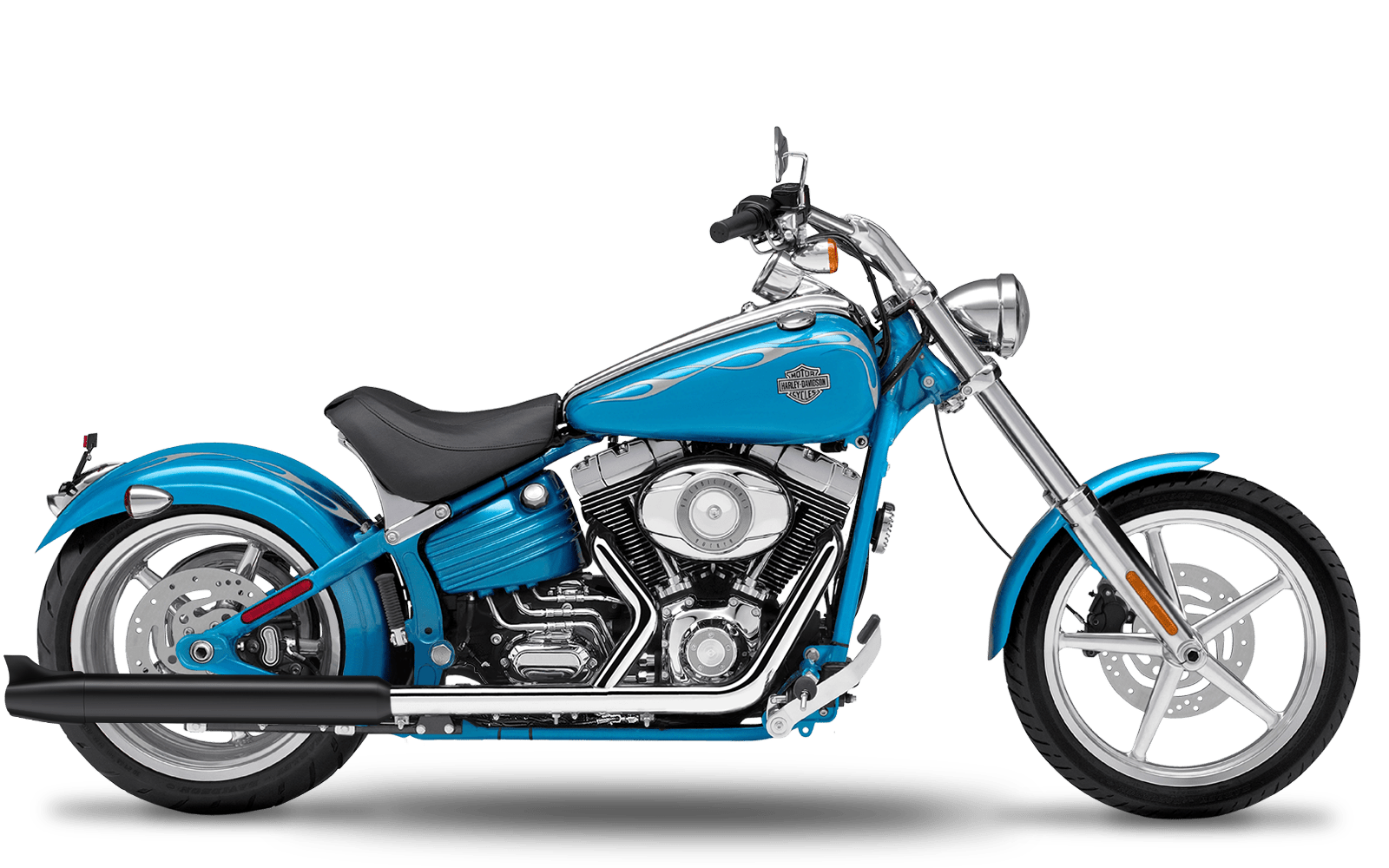 2007-2011 Harley-Davidson Rocker C - Slipons