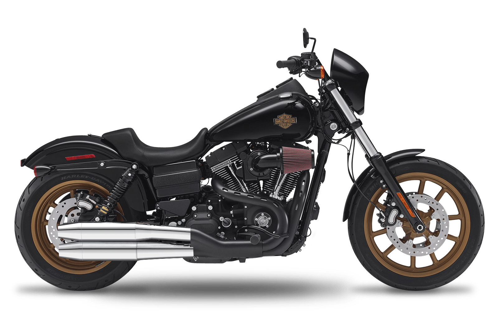 A - 2016-2017 Harley-Davidson Low Rider S - Slipons