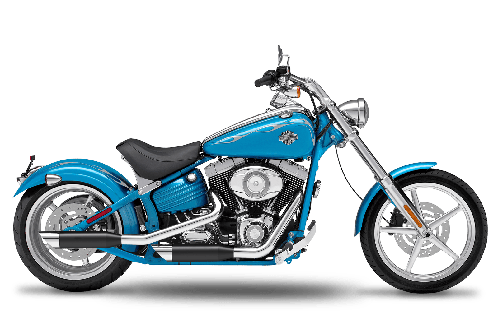 2007-2011 Harley-Davidson Rocker - Slipons