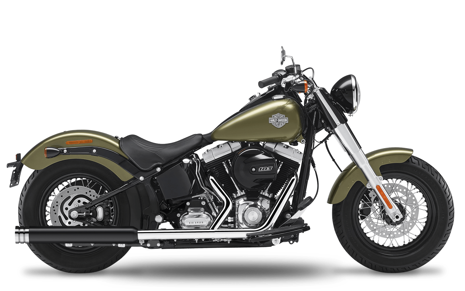 2012-2016 Harley-Davidson Slim - Slipons