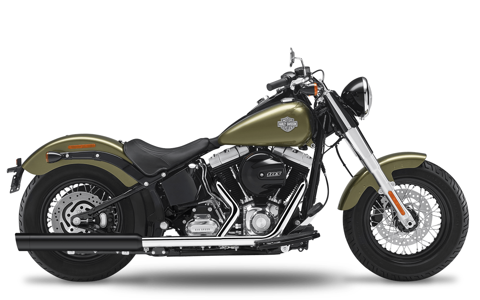 2012-2016 Harley-Davidson Slim - Slipons