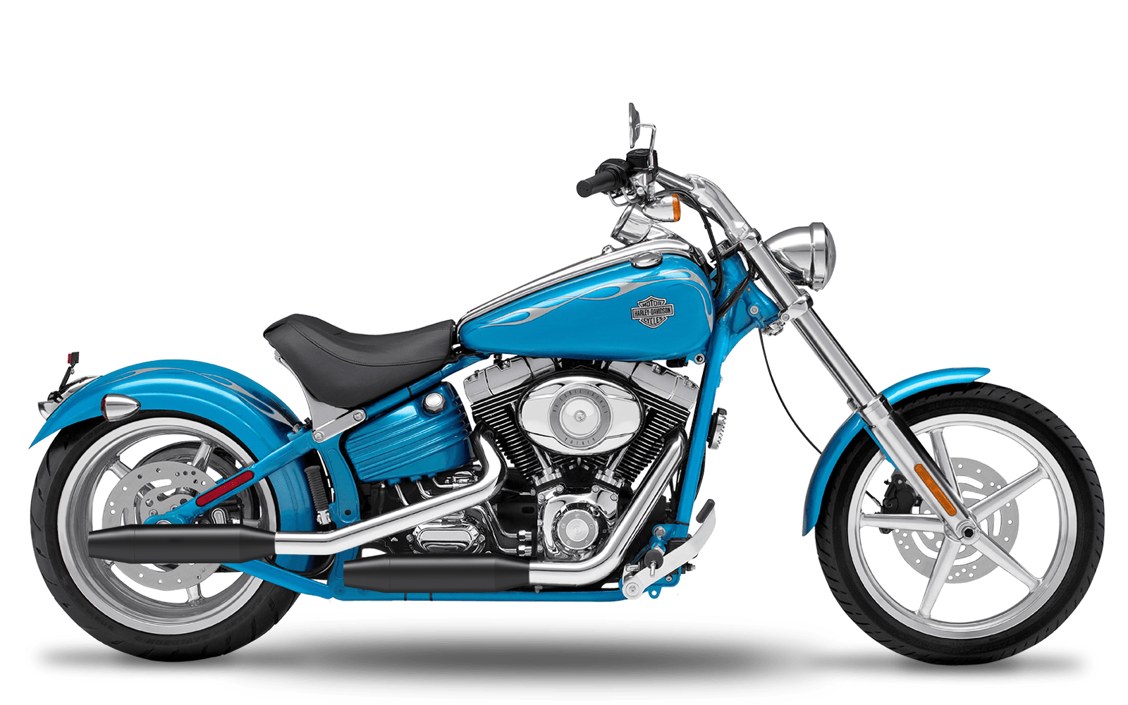 2007-2011 Harley-Davidson Rocker C - Slipons