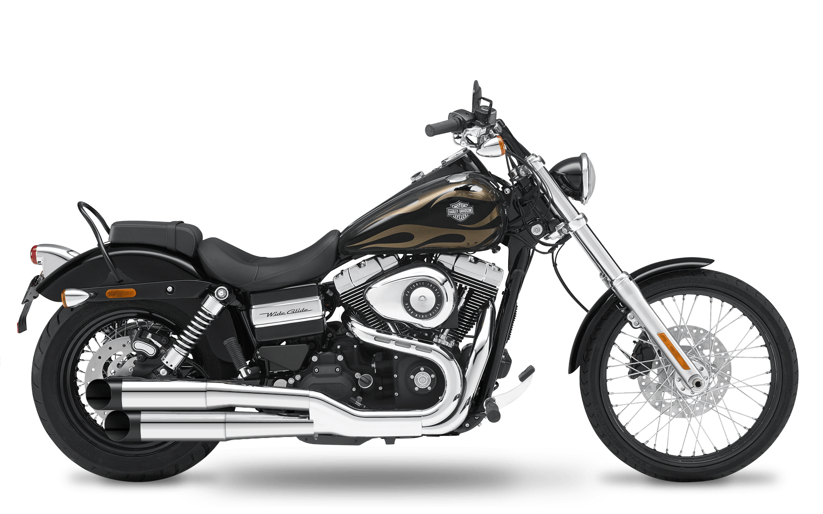 2010-2012 Harley-Davidson Wide Glide - Slipons