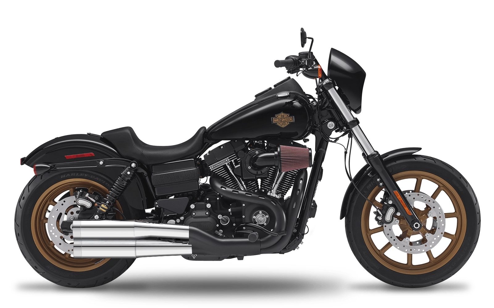 A - 2016-2017 Harley-Davidson Low Rider S - Slipons