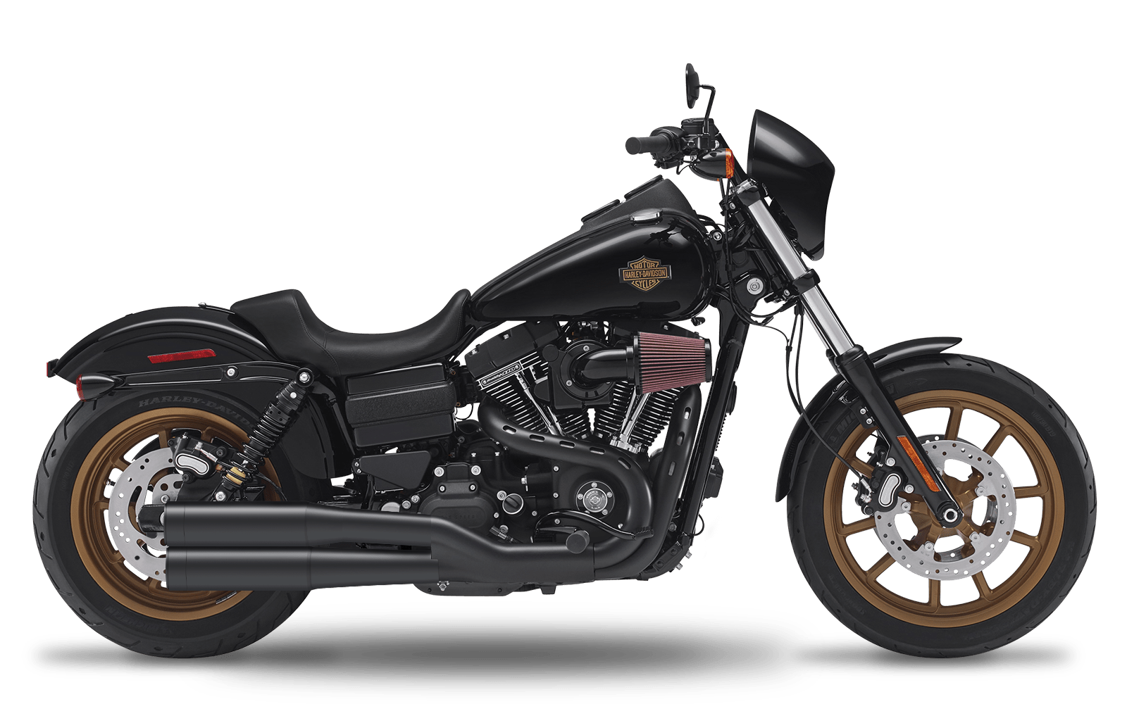 A - 2016-2017 Harley-Davidson Low Rider S - Slipons