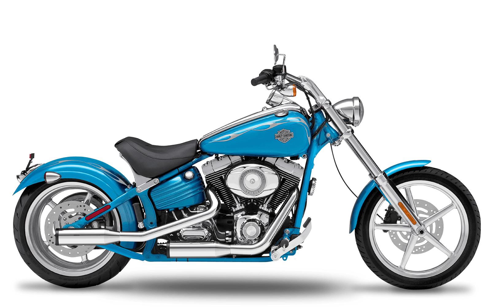 2007-2011 Harley-Davidson Rocker C - Slipons