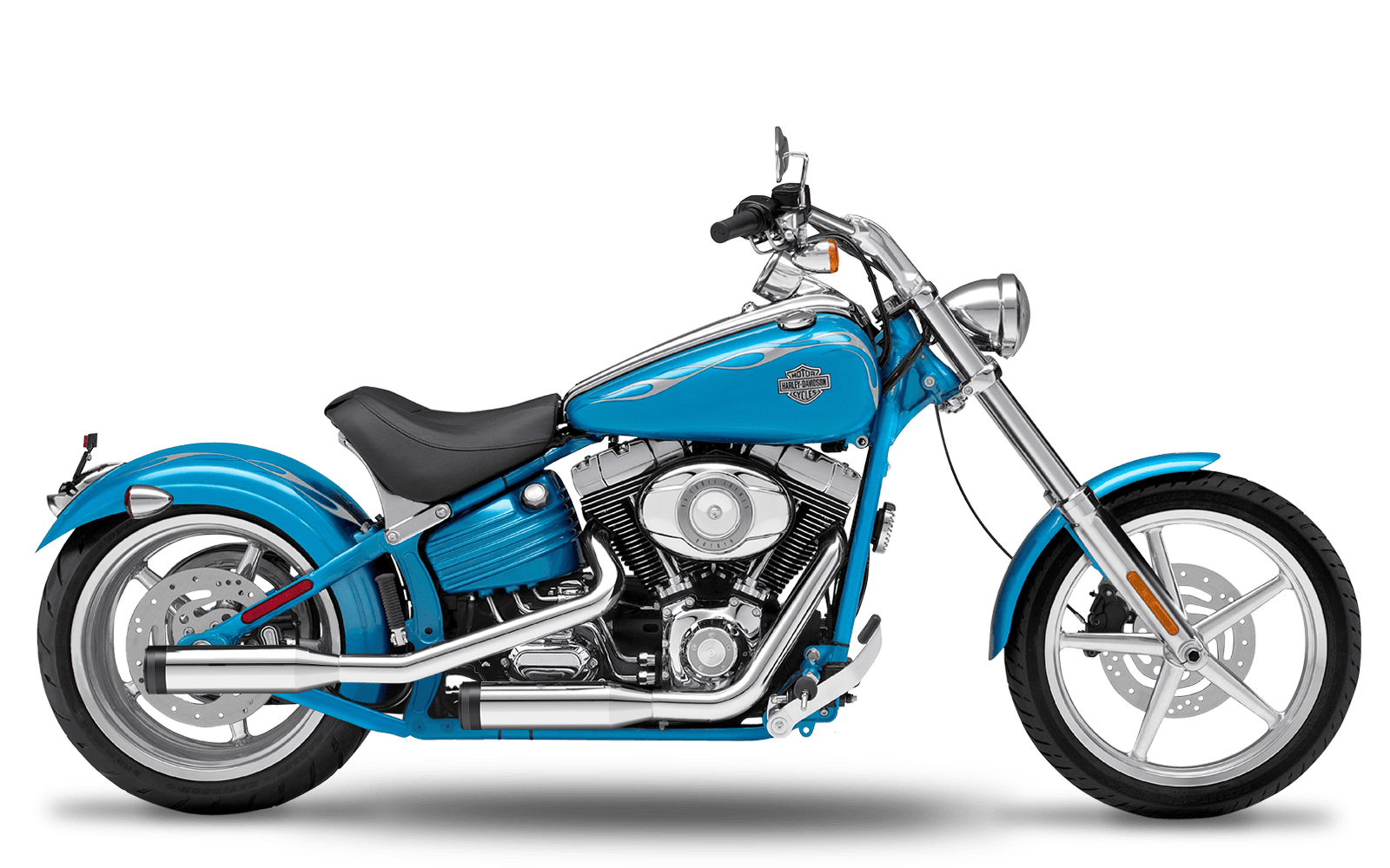 2007-2011 Harley-Davidson Rocker - Slipons