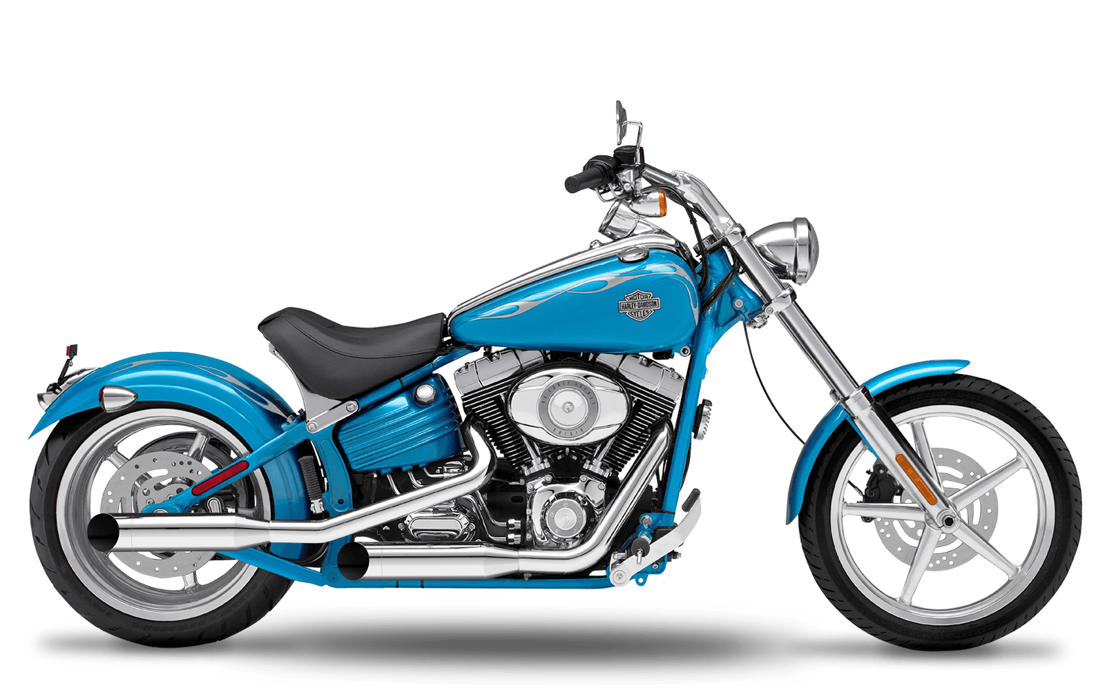 2007-2011 Harley-Davidson Rocker C - Slipons