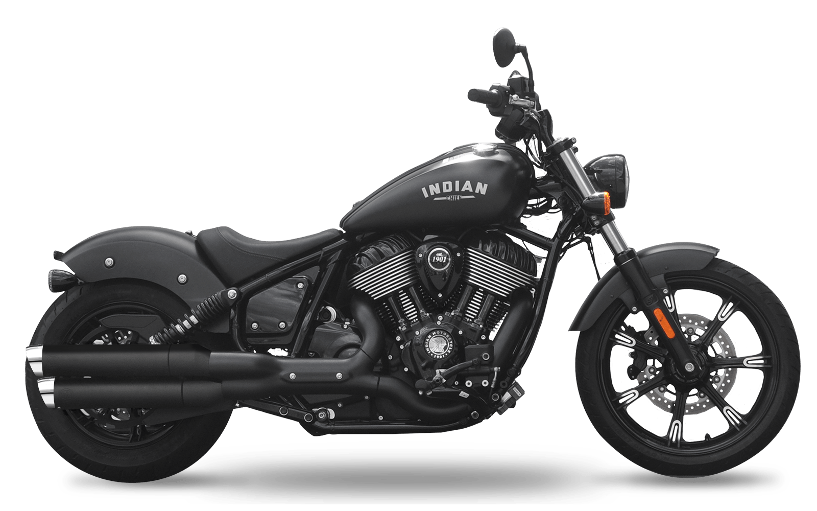 2021-2024 Indian Motorcycles Chief Dark Horse - Slipons