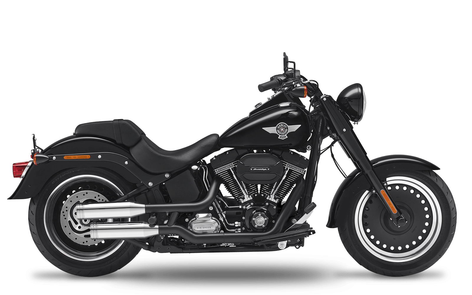2016-2017 Harley-Davidson Fat Boy S - Slipons