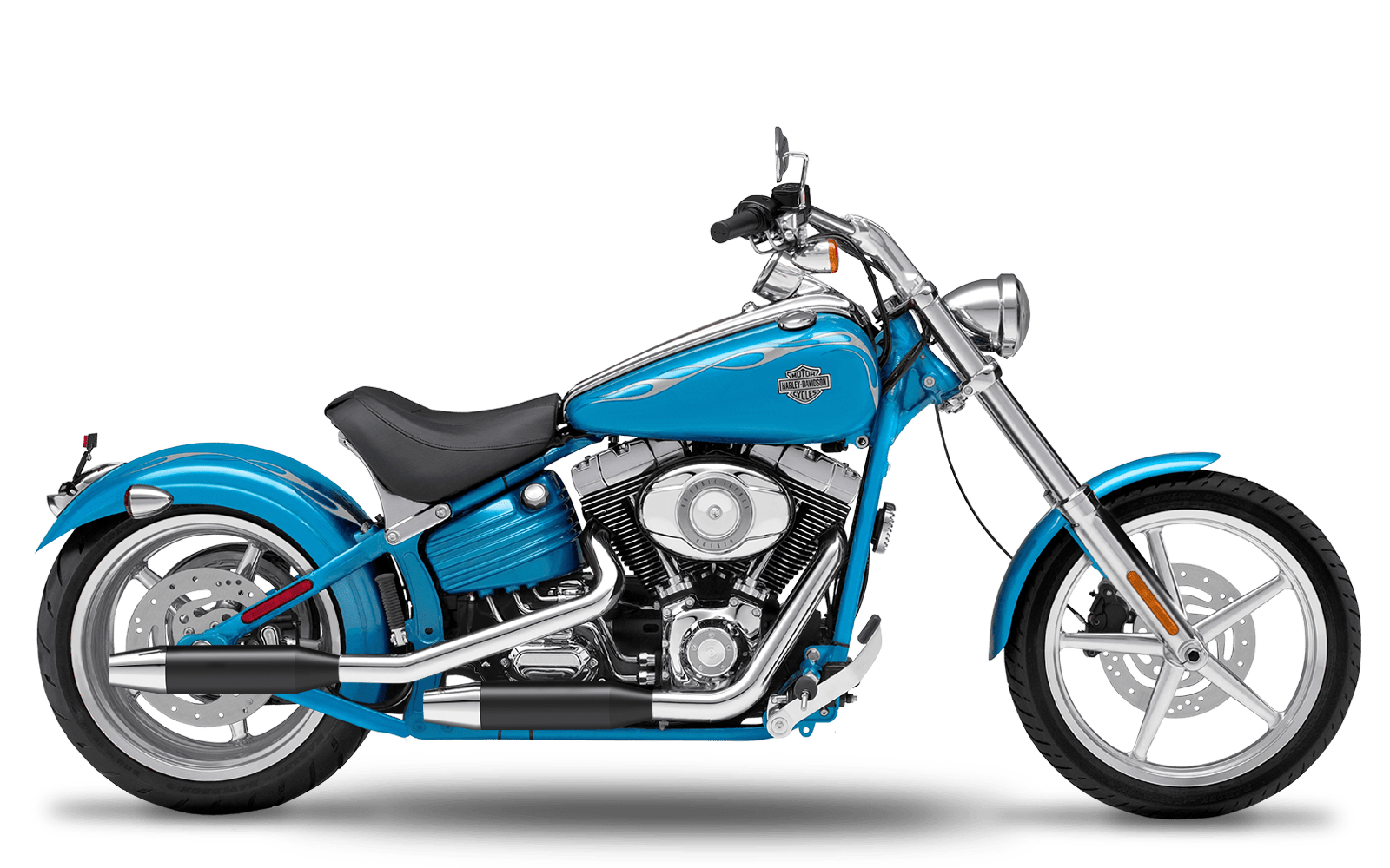 2007-2011 Harley-Davidson Rocker - Slipons