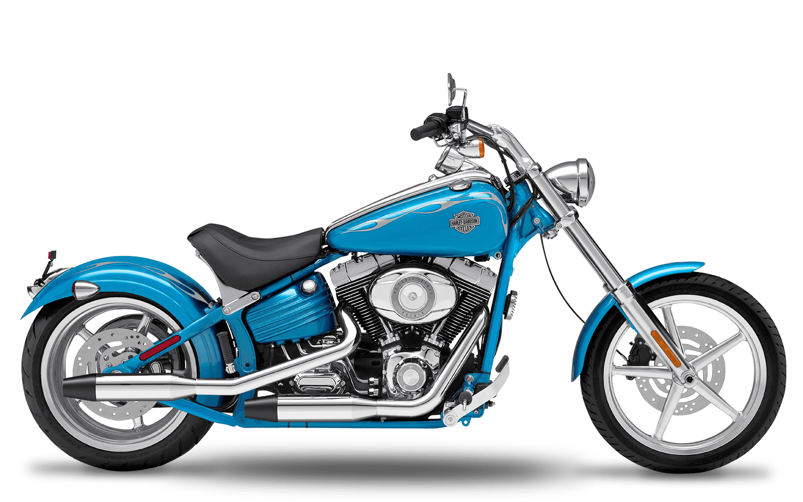 2007-2011 Harley-Davidson Rocker - Slipons