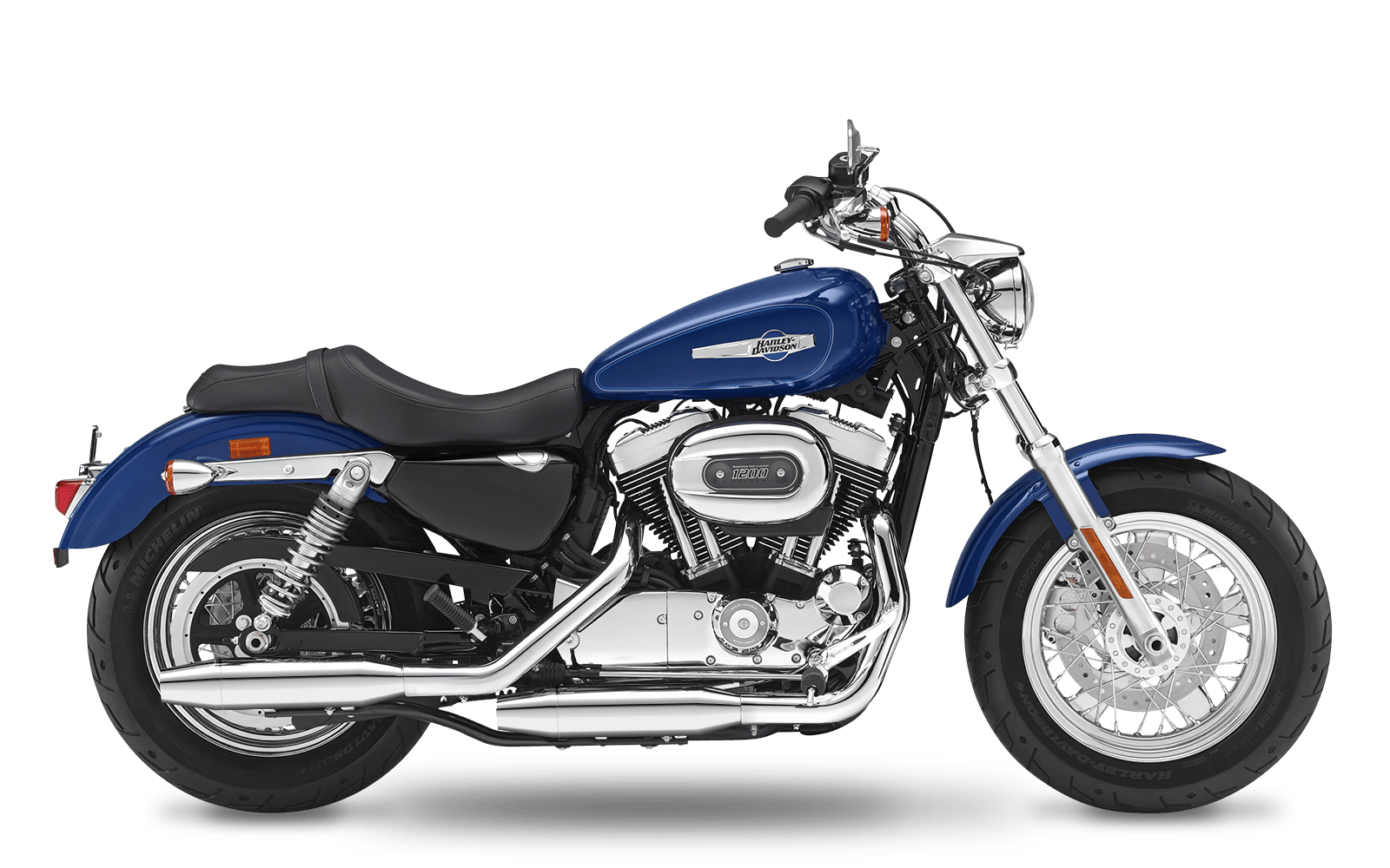 2014-2016 Harley-Davidson 1200 Custom - Slipons