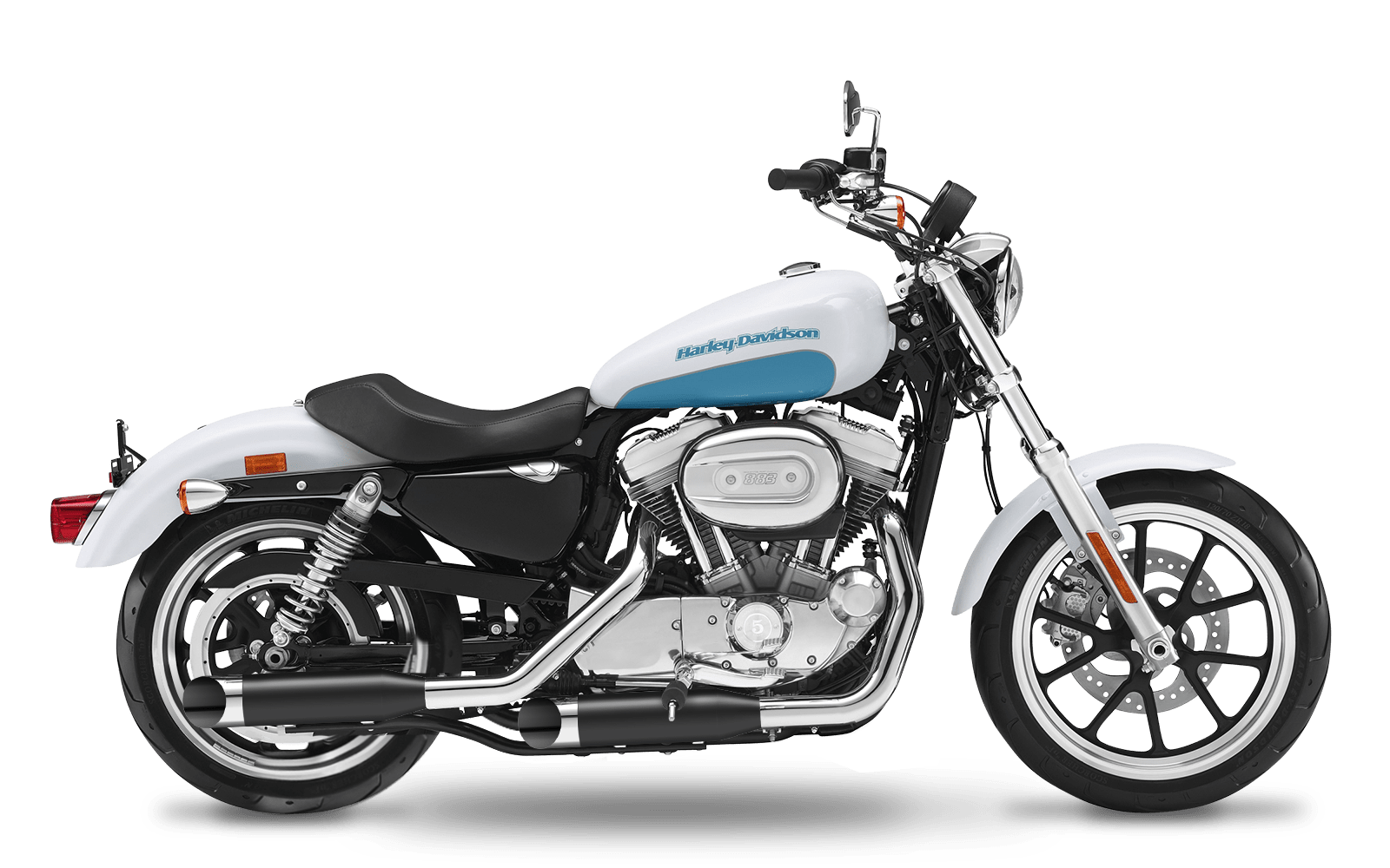 2004-2006 Harley-Davidson 883 Custom - Slipons