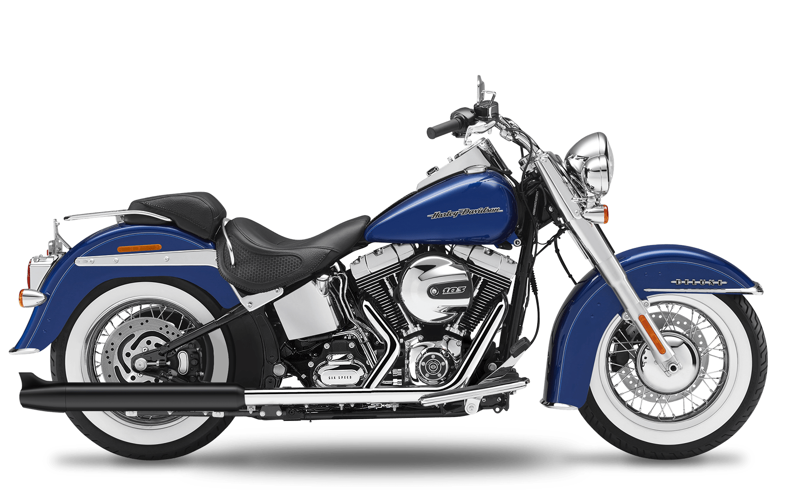 2007-2013 Harley-Davidson Blackline - Slipons