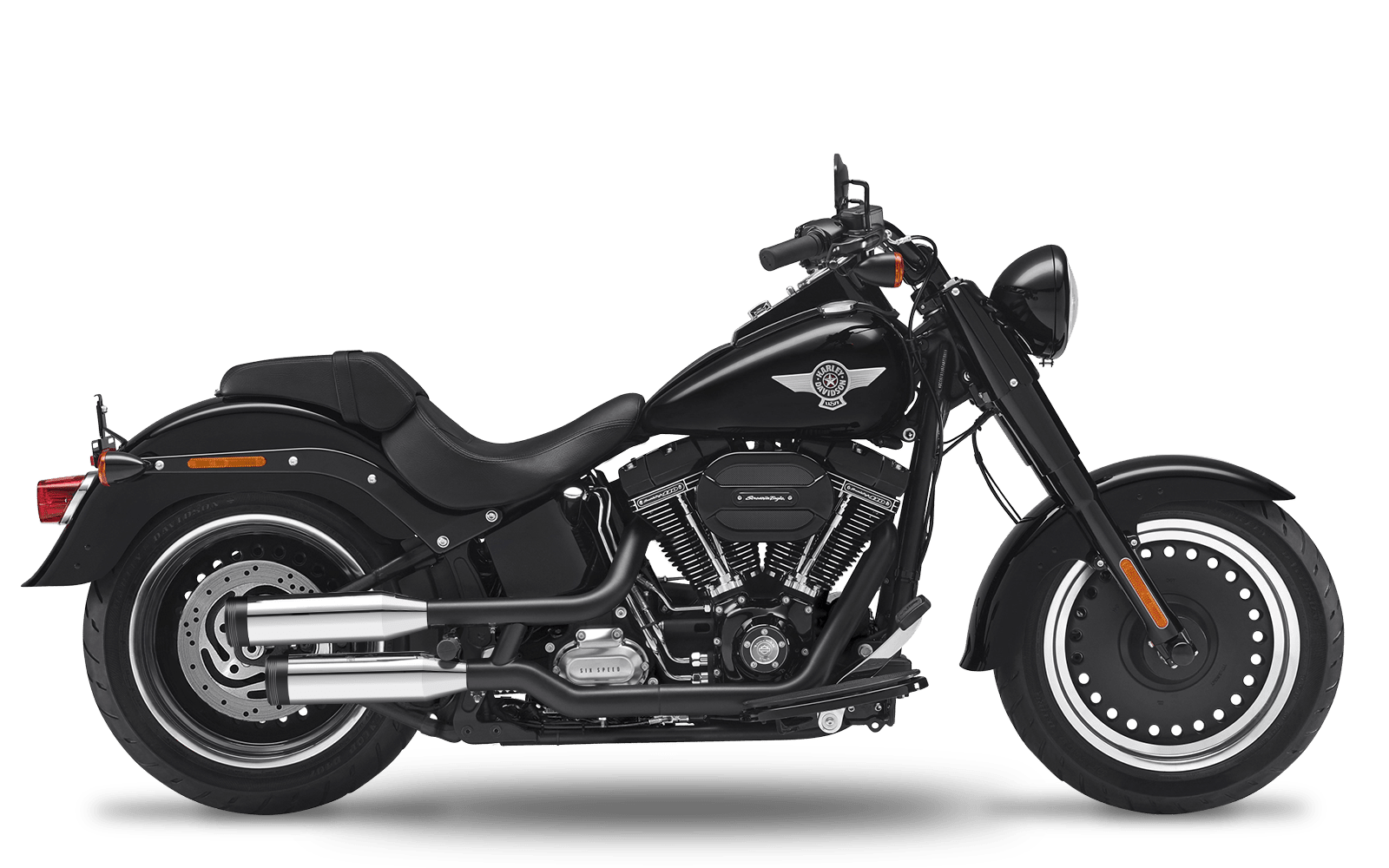 2016-2017 Harley-Davidson Fat Boy S - Slipons