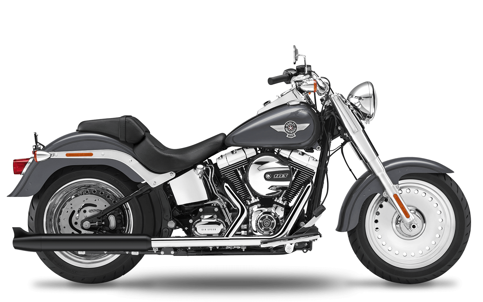 2000-2006 Harley-Davidson Fat Boy - Slipons 