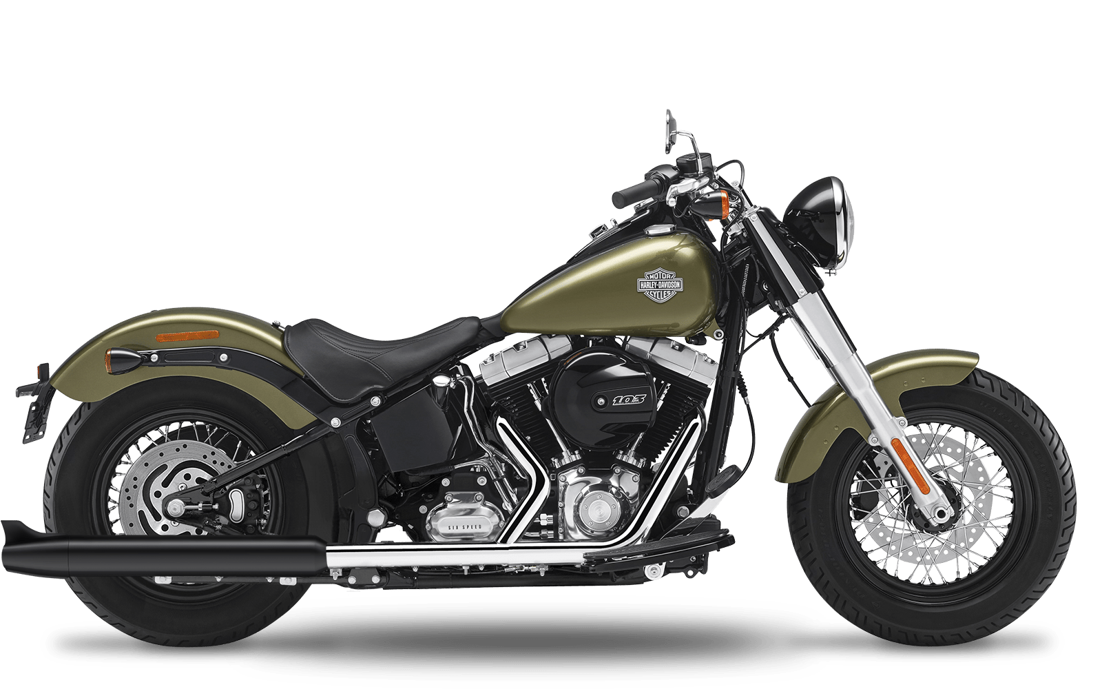 2012-2016 Harley-Davidson Slim - Slipons 