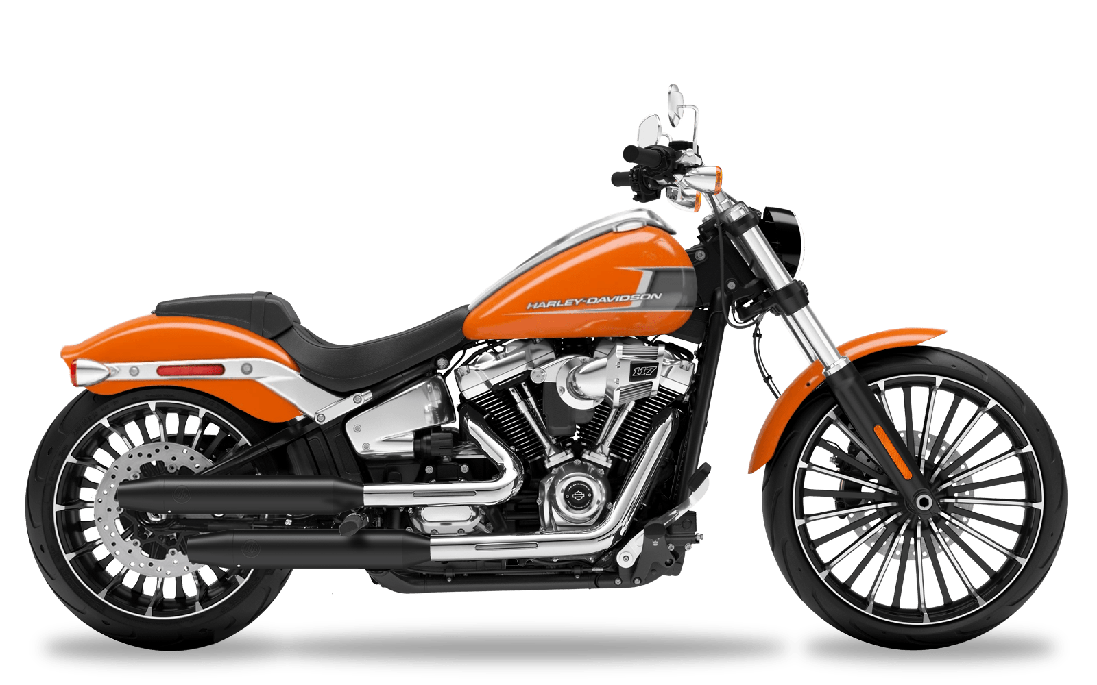 A - 2023-2024 Harley-Davidson Breakout - Slipons 