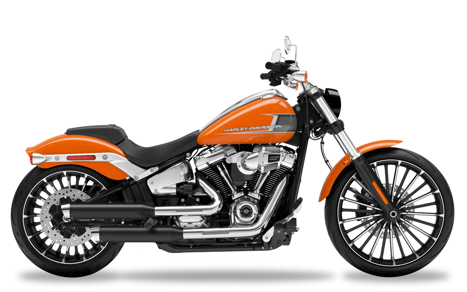 A - 2023-2024 Harley-Davidson Breakout - Slipons 