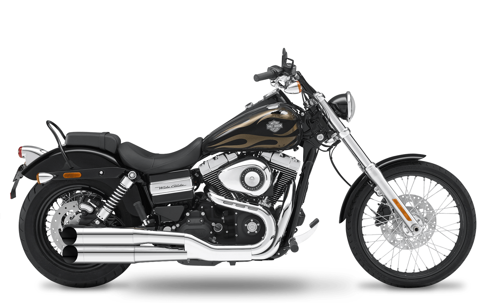 2010-2012 Harley-Davidson Wide Glide - Slipons 