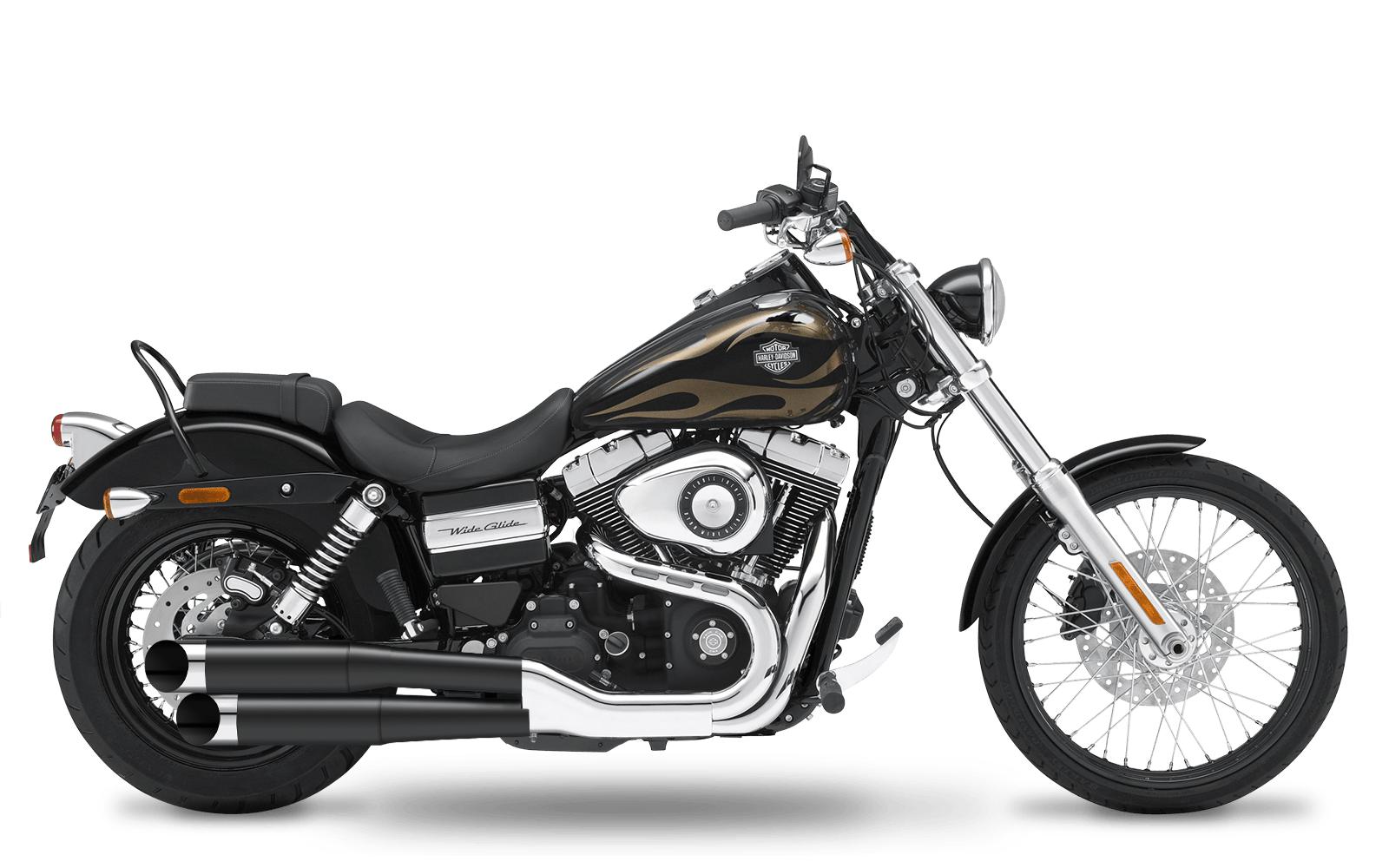 2013-2016 Harley-Davidson Wide Glide - Slipons 