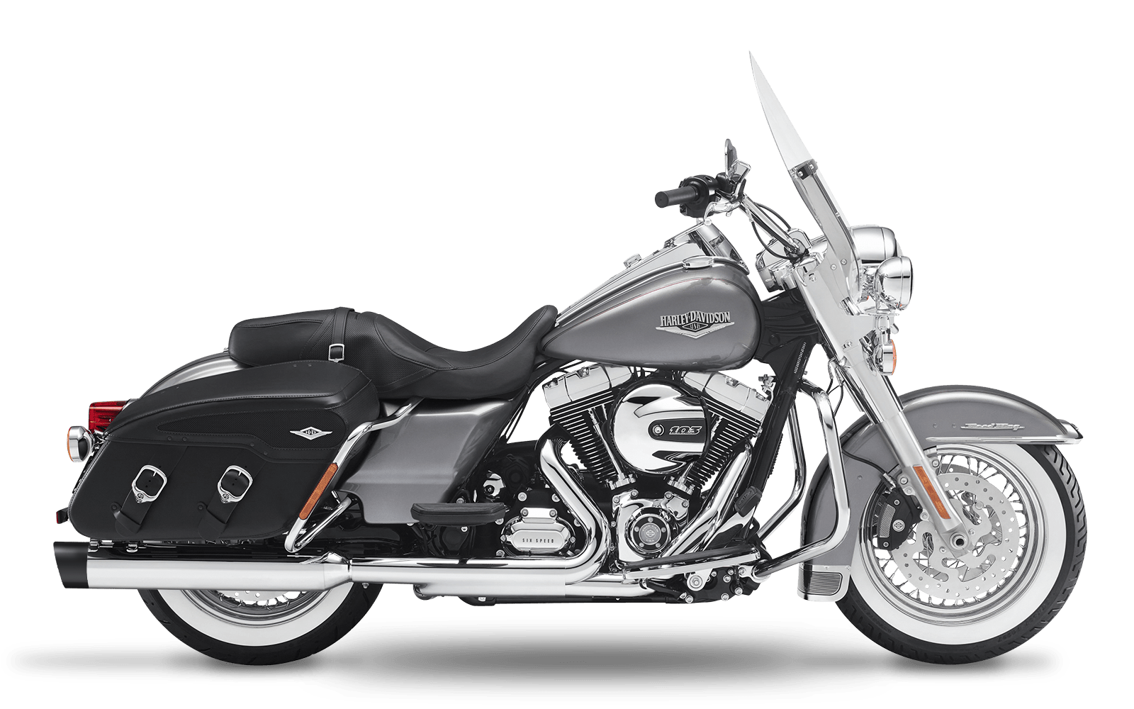 2014-2016 Harley-Davidson Road King Classic - Slipons 