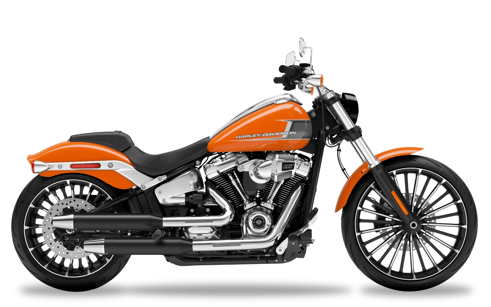 A - 2023-2024 Harley-Davidson Breakout - Slipons 