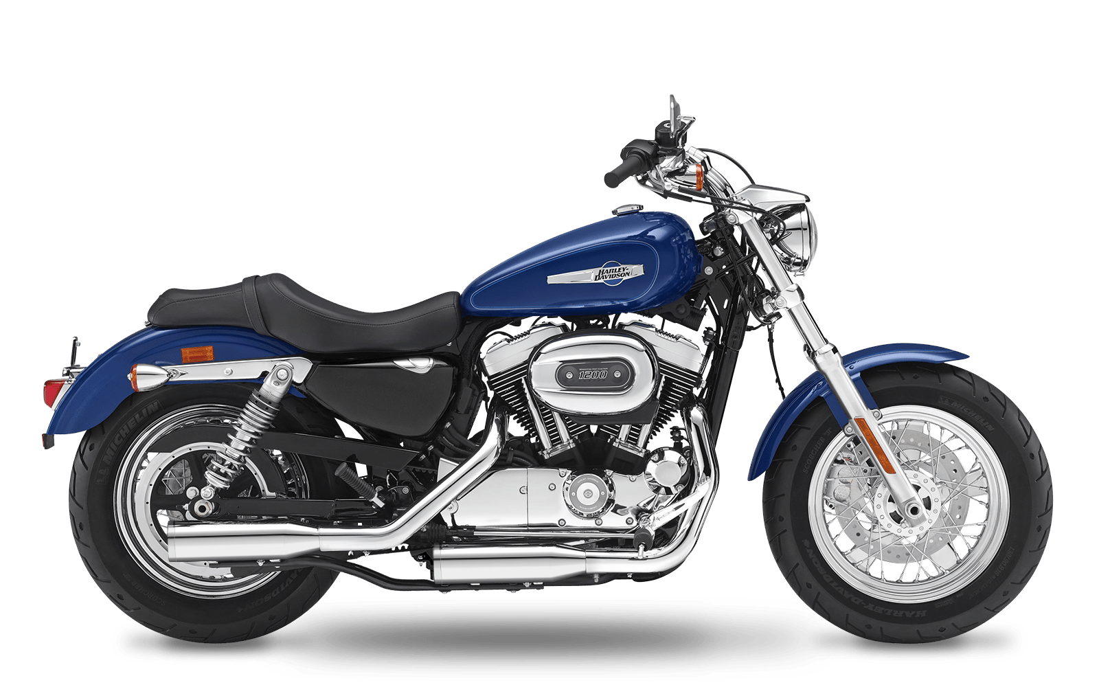 2014-2016 Harley-Davidson 1200 Custom - Slipons 