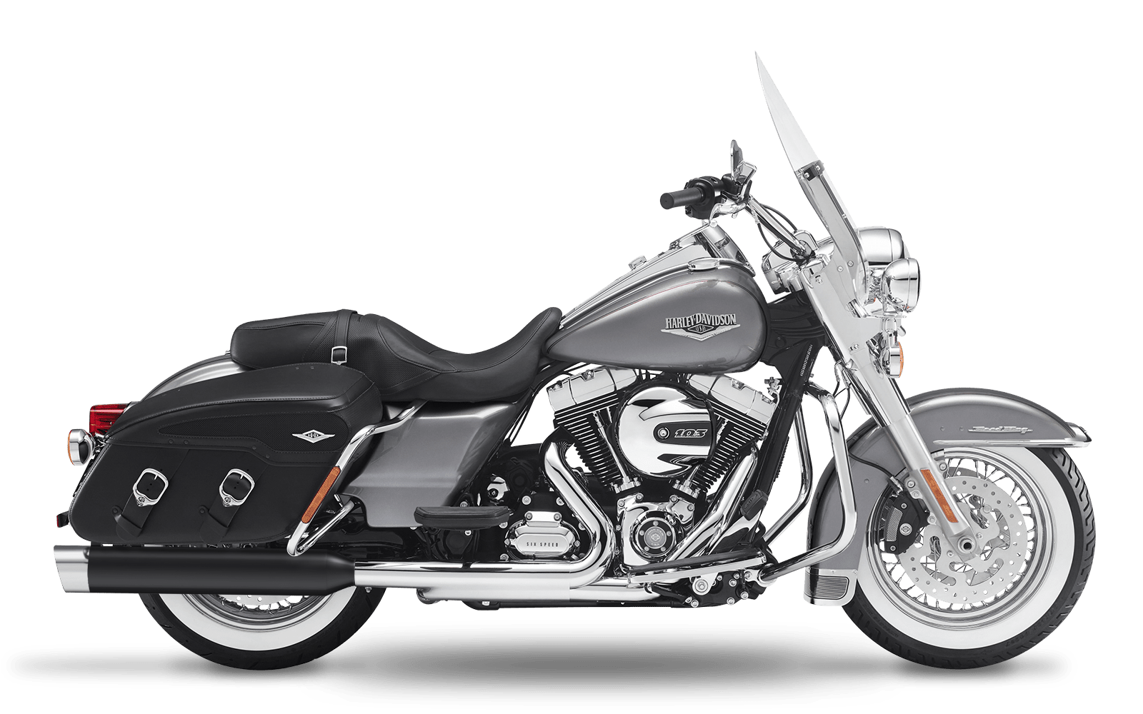 2014-2016 Harley-Davidson Road King Classic - Slipons 